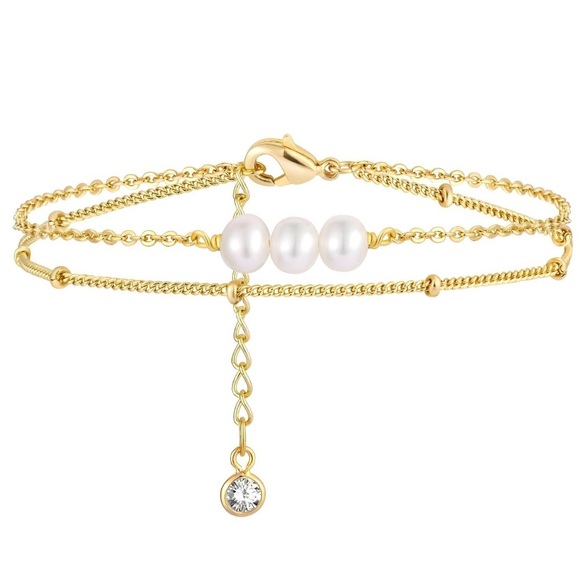 Jewelry - 18K GOLD PLATED STAINLESS STEEL BRACELET